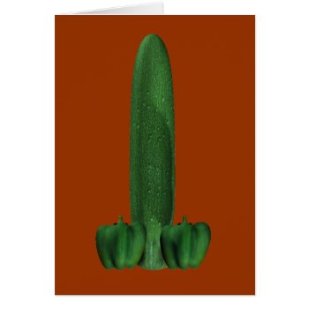Cucumber And Peppers by Emangl3D at Zazzle
