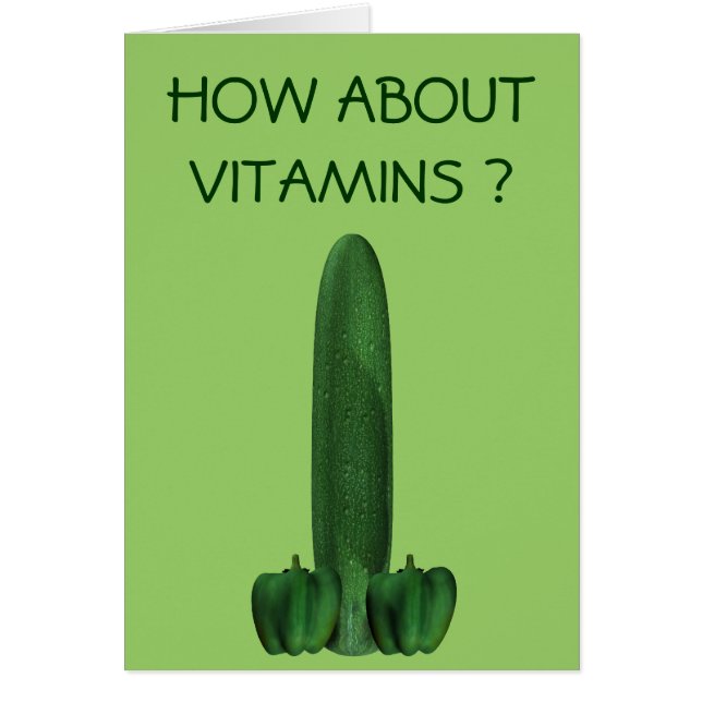 Cucumber And Peppers Cards (Front)