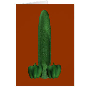 Cucumber and Peppers Cards