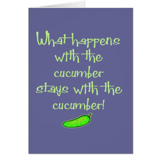 Cucumber Cards