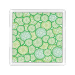 Cucumber funny pattern acrylic tray