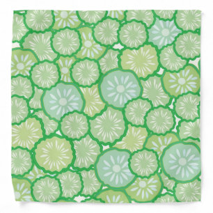Cucumber funny pattern bandana
