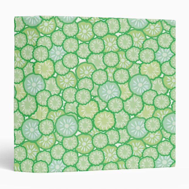 Cucumber funny pattern binder (Front/Spine)