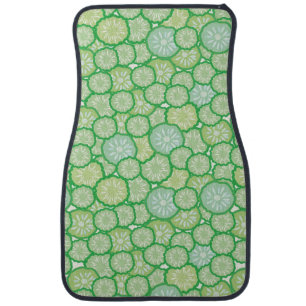 Cucumber funny pattern car floor mat