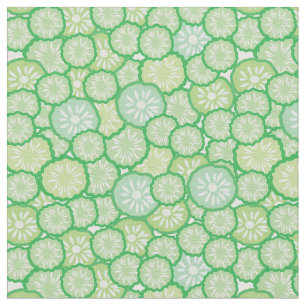 Cucumber funny pattern fabric
