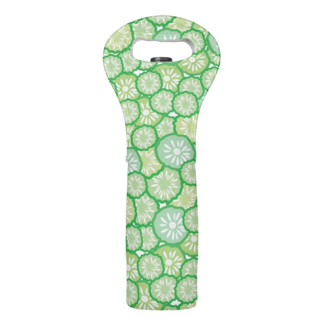 Cucumber funny pattern wine bag (Front)