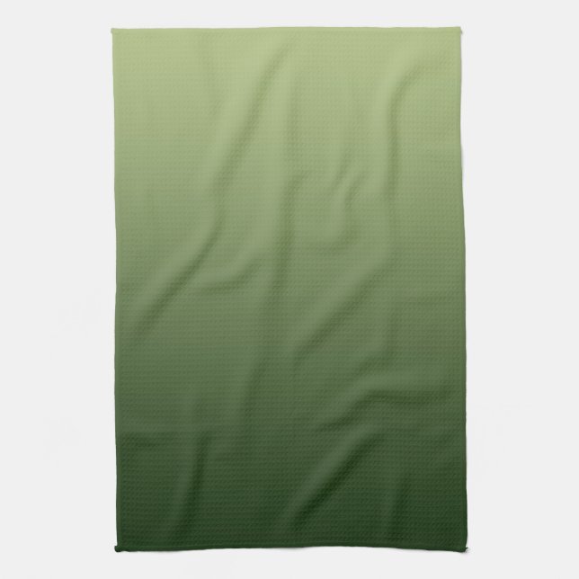 Cucumber Green Kitchen Towel (Vertical)