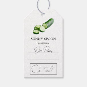 Cucumber Hang Tag