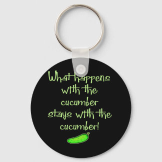 Cucumber Keychain