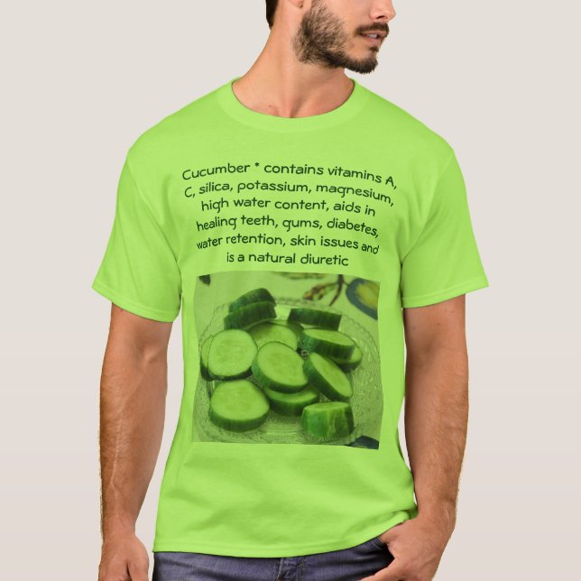 Cucumber mens shirt (Front)