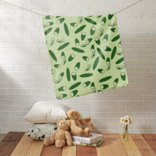 Cucumber Pattern Baby Blanket