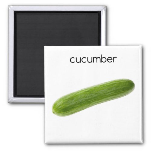 Cucumber Refrigerator Magnet