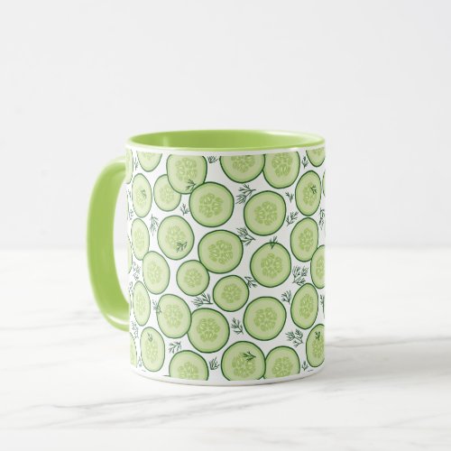 Cucumber Salad Mug