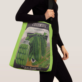 cucumber seeds envelope cover crossbody bag