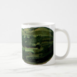 cucumber vintage coffee mug