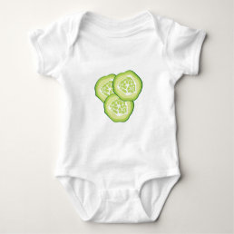 Cucumbers Baby Bodysuit