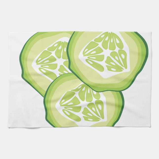 Cucumbers Towel (Horizontal)