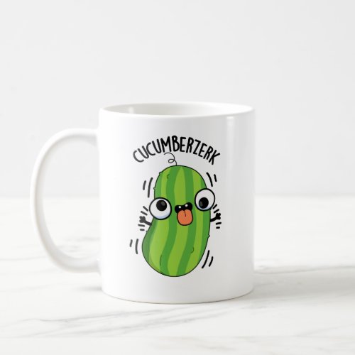 Cucumberzerk Funny Berzerk Veggie Cucumber Pun Coffee Mug