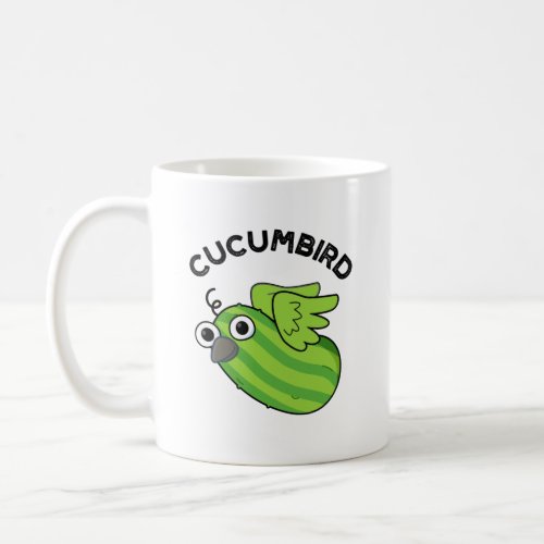 Cucumbird Funny Veggie Cucumber Pun Coffee Mug