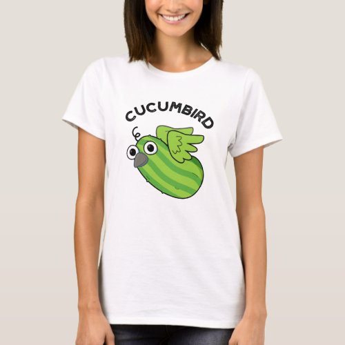 Cucumbird Funny Veggie Cucumber Pun  T_Shirt