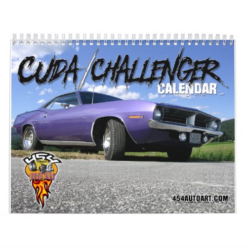 Cuda  Challenger Calendar