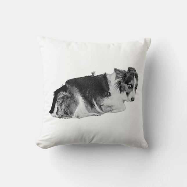 Cuddle Approved Throw Pillow (Front)