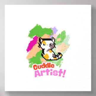 Cuddle Artist! Foam Core Photo Tile