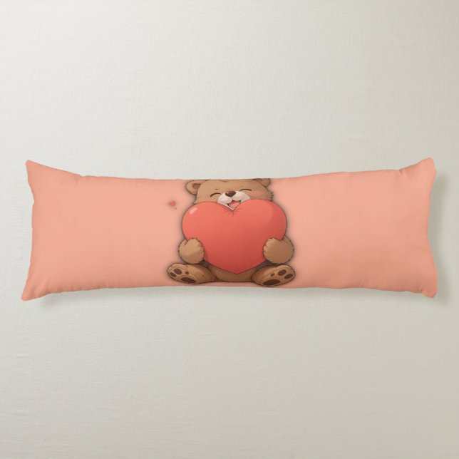Cuddle bear body pillow (Front)