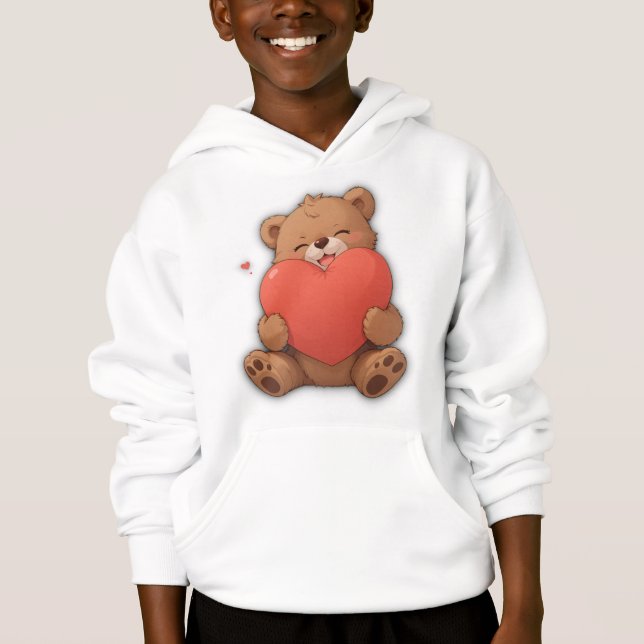 Cuddle bear hoodie (Front)