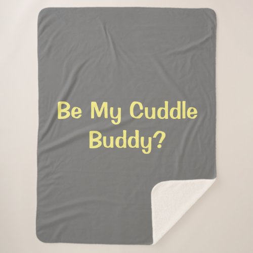 Cuddle buddy blanket
