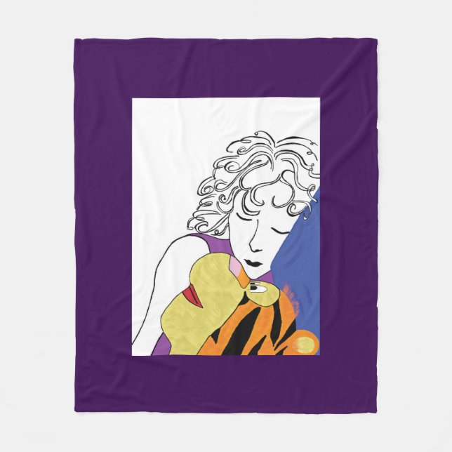 CUDDLE BUDDY FLEECE BLANKET (Front)