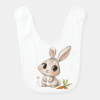 Cuddle Bunny Baby Bib