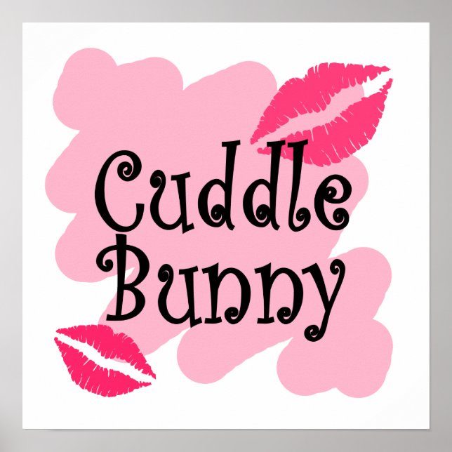 cuddle bunny poster (Front)