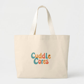 Cuddle cores large tote bag