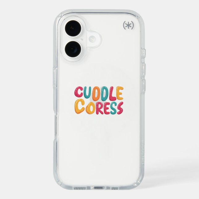 Cuddle cores  speck iPhone case (Front)