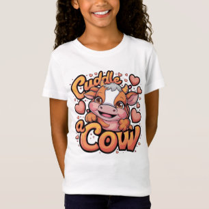 Cuddle Cow T-Shirt: Cute and Cozy Comfort Wear T-Shirt