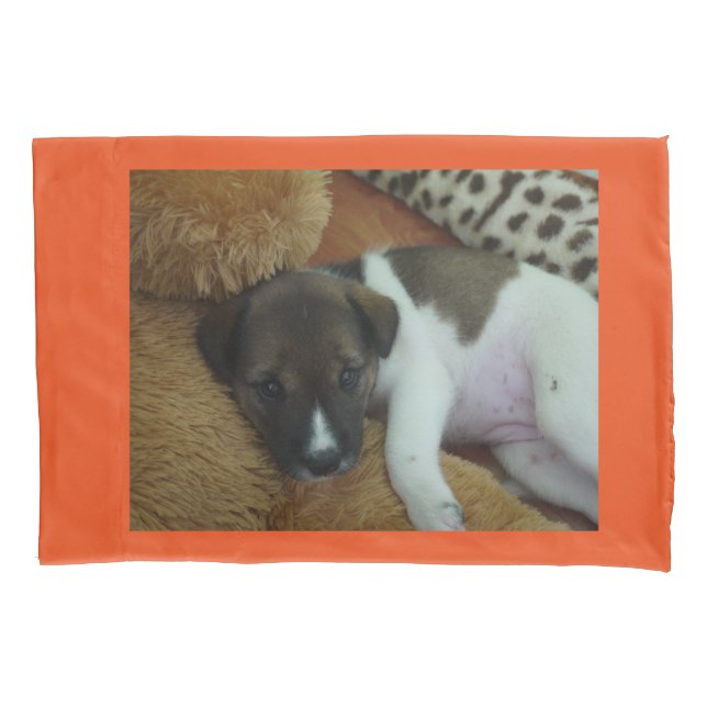 Cuddle Puppy Pillowcase (Front)