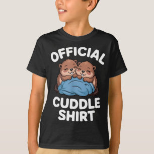 Cuddle Shirt Cute Beavers Snuggling 