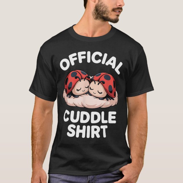 Cuddle Shirt Cute Ladybug Couple Cozy  (Front)