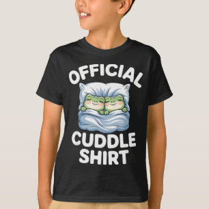Cuddle Shirt Funny Cute Frogs Cozy 