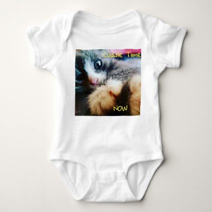 Cuddle Time Kitten Onsie Baby Bodysuit