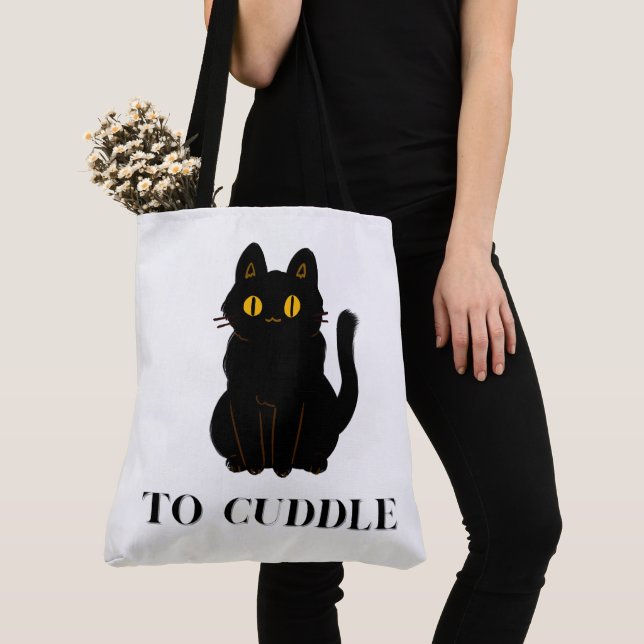 Cuddle Tote Bag (Close Up)