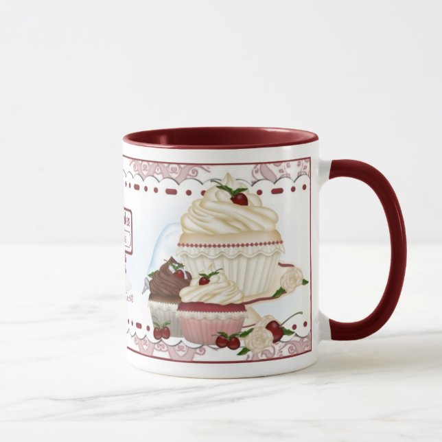 CuddleCreek® ClassyCupcakes Cafe Mug (Right)