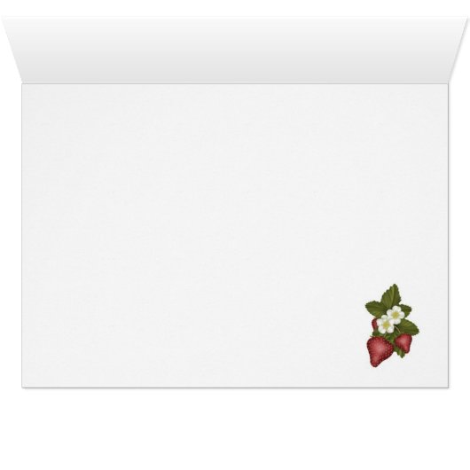 CuddleCreek® Strawbeary Card (Inside Horizontal (Bottom))
