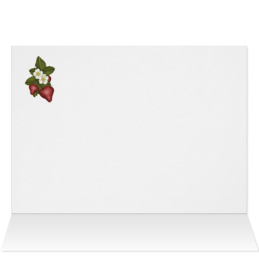 CuddleCreek® Strawbeary Card (Inside Horizontal (Top))