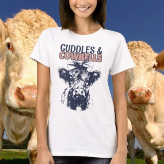 Cuddles & Cowbells T-Shirt (Creator Uploaded)