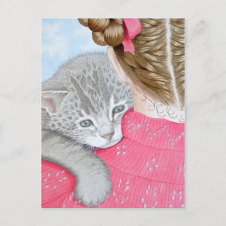 Cuddles! Postcard