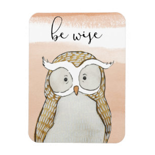 Cuddlies Owl Be Wise Magnet