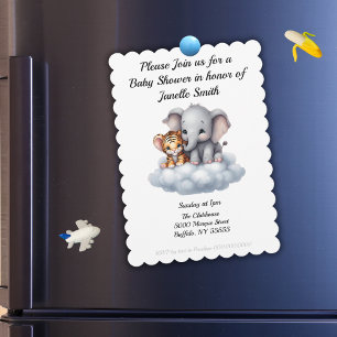 Cuddling Clouds Invitation