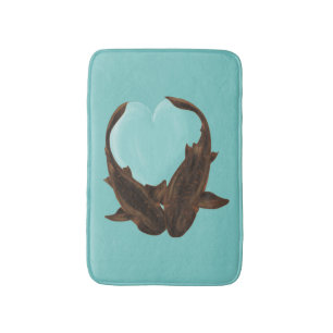 Cuddling Nurse Sharks Bath Mat